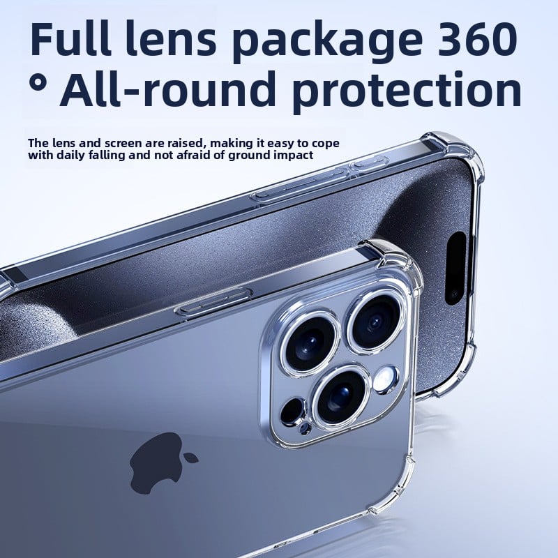 For 13 anti-fall 14Pro Apple 16 15 12 mobile phone case 11 XS Max soft iPhone8 silicone case 7