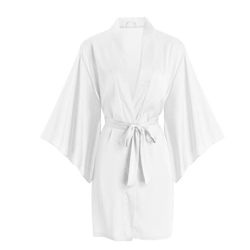 Bathrobes, bathrobes and nightgowns