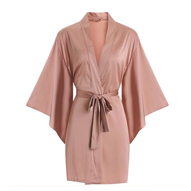 Bathrobes, bathrobes and nightgowns