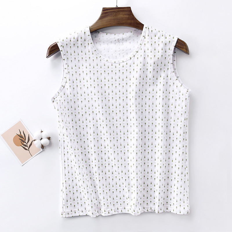 Old lady's cotton blouse