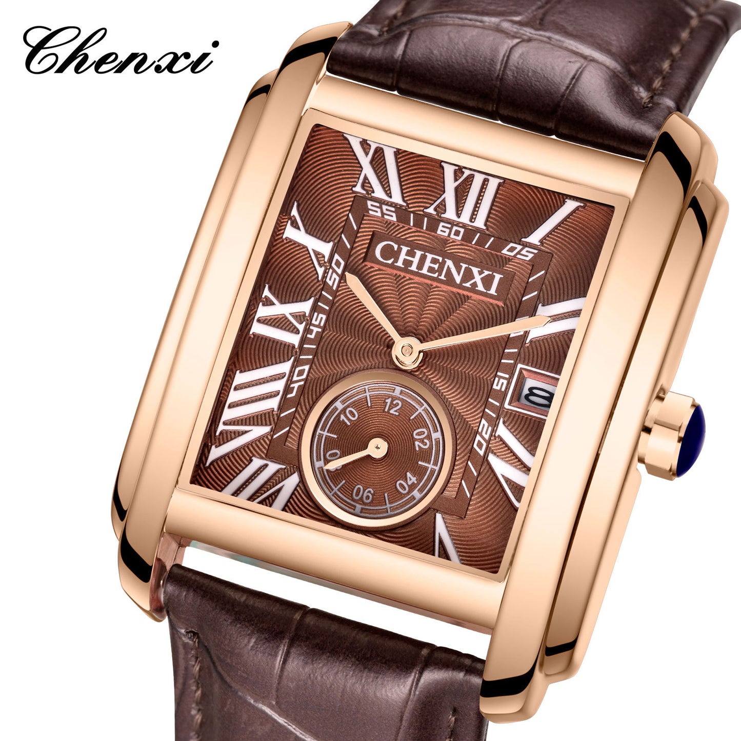 Watch Dawn Brand Square Quartz WatchDirectBelt Watch Men