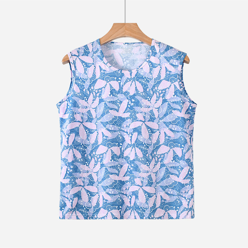 Old lady's cotton blouse