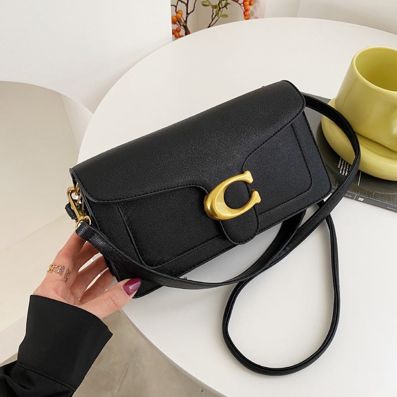 Hand-held chain crossbody bag, versatile chanel-style underarm single-shoulder bag