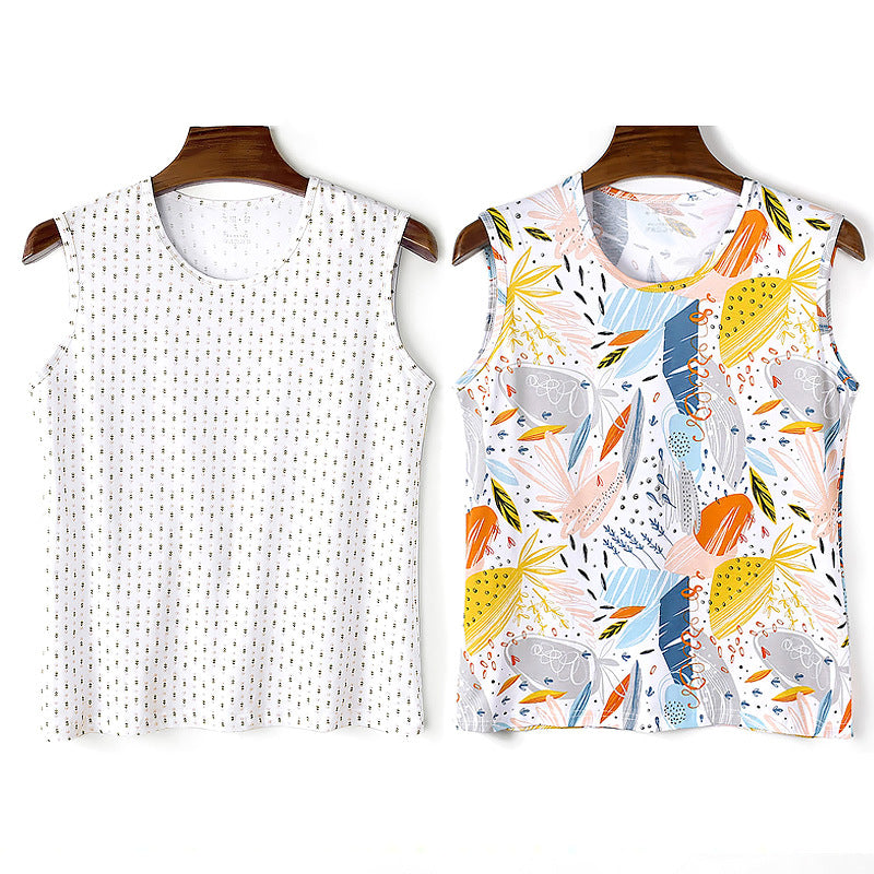 Old lady's cotton blouse