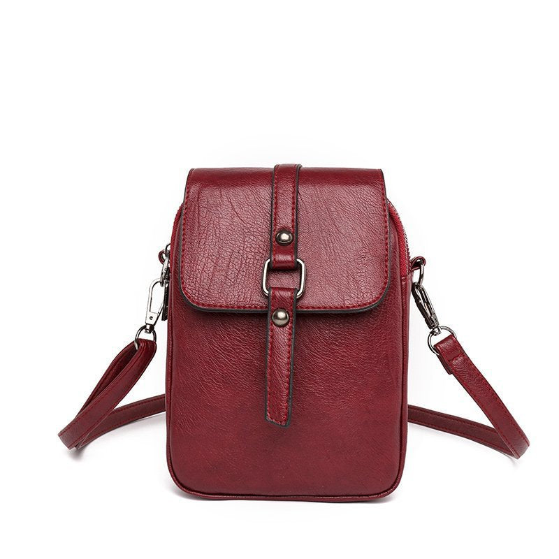 Small bag women's 2023 new fashion all-match shoulder messenger bag mini mobile phone bag for women